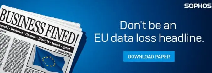 What can be done to minimize the risk of a GDPR fine?