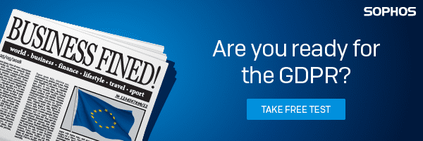 Are you ready for the GDPR?
